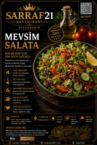 DUBLE MEVSİM SALATA - Sarraf21 Diyarbakır