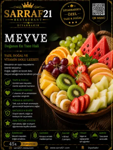 DUBLE MEYVE - Sarraf21 Diyarbakır menü