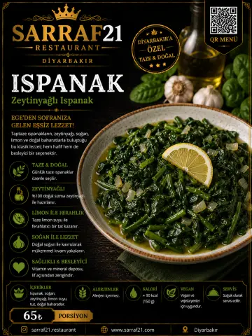 ISPANAK - Sarraf21 Diyarbakır menü