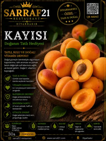 KAYISI - Sarraf21 Diyarbakır menü