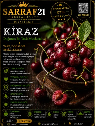 KİRAZ - Sarraf21 Diyarbakır menü