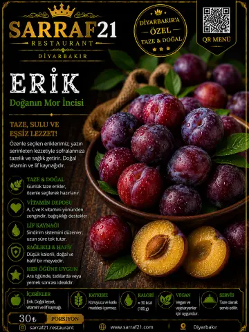 KIRMIZI ERİK - Sarraf21 Diyarbakır menü