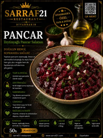 PANCAR - Sarraf21 Diyarbakır menü
