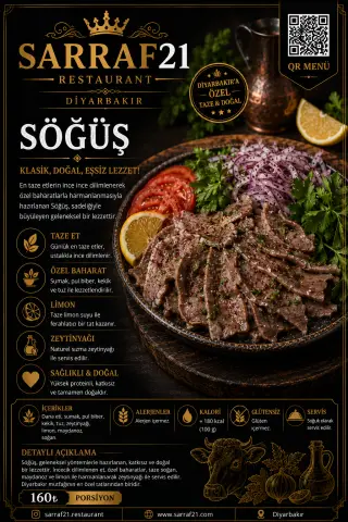 SÖĞÜŞ - Sarraf21 Diyarbakır menü
