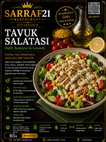 TAVUK SALATASI - Sarraf21 Diyarbakır
