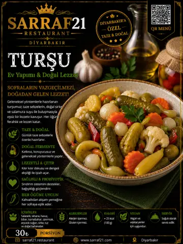 TURŞU - Sarraf21 Diyarbakır menü