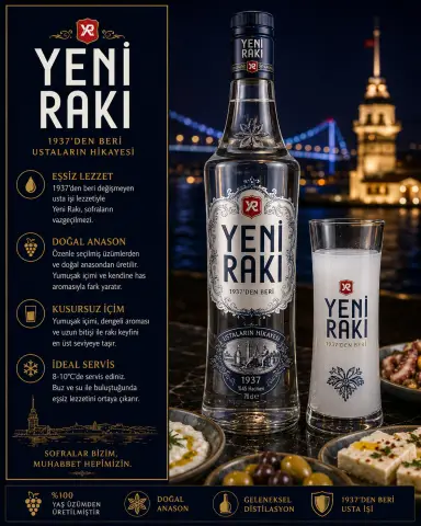 YENİ RAKI 50 CL - Sarraf21 Diyarbakır