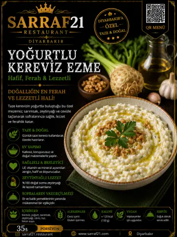 YOĞURTLU KEREVİZ EZME - Sarraf21 Diyarbakır