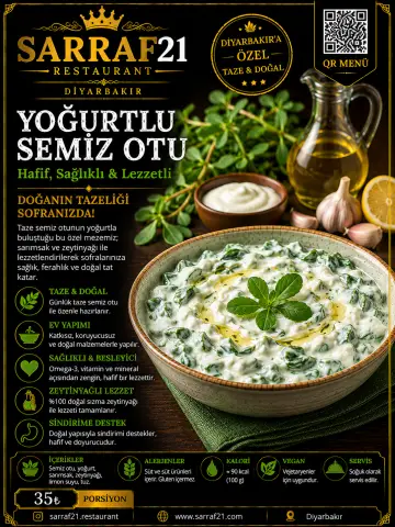 YOĞURTLU SEMİZ OTU - Sarraf21 Diyarbakır